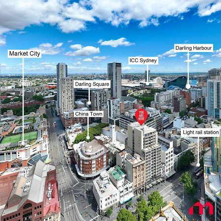 Metawise Sydney Cbd Haymarket Luxe 2Bed Penthouse Aqua ภายนอก รูปภาพ