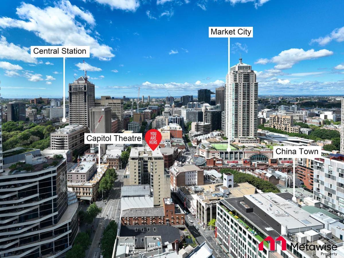Metawise Sydney Cbd Haymarket Luxe 2Bed Penthouse Aqua ภายนอก รูปภาพ